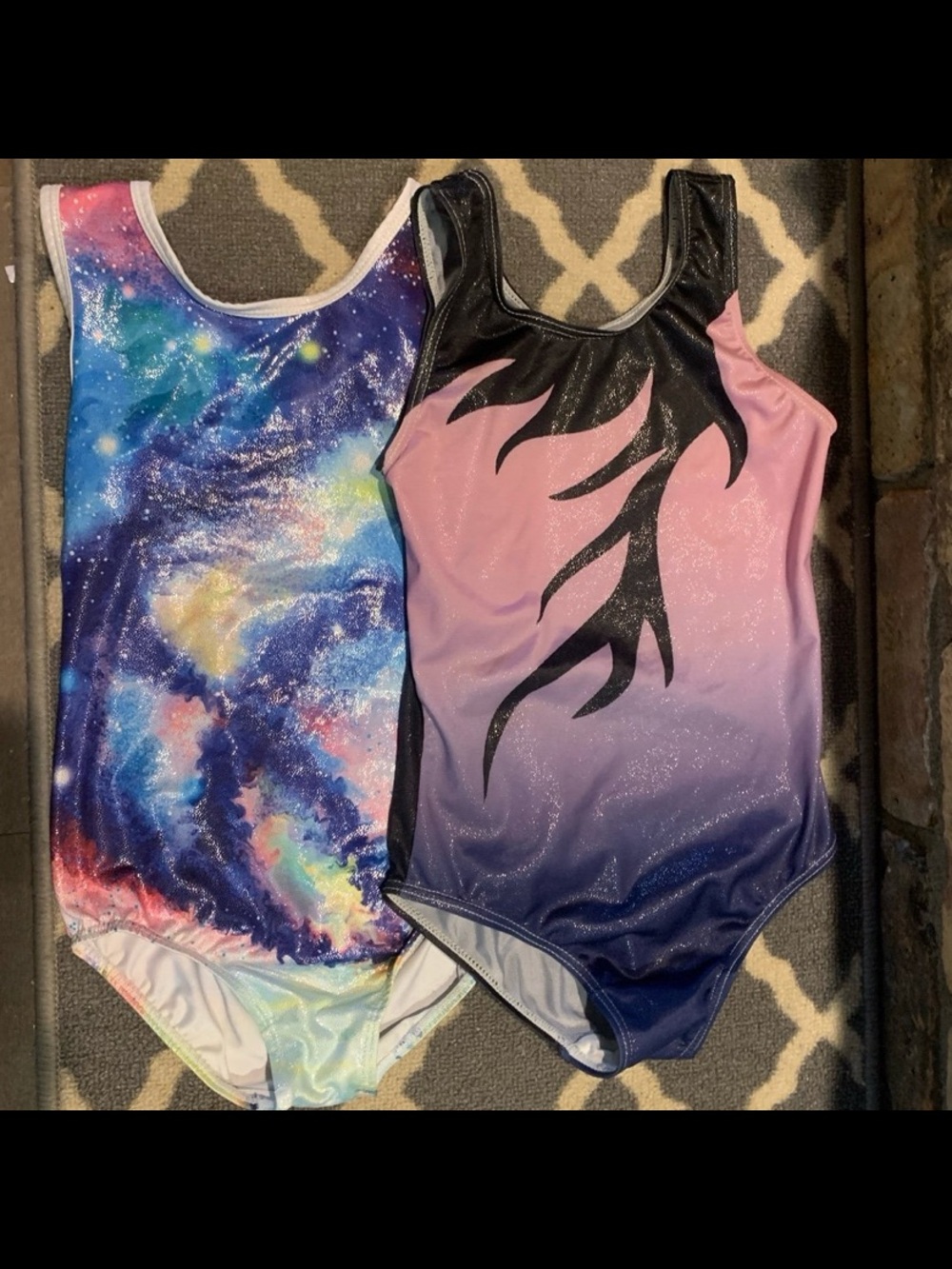 Kids One-Piece Leotard Girls leotards for dance or gymnastics size 9/10
